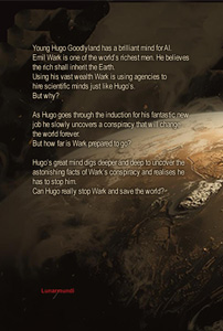 Back cover of the novel Scenes From A Dying Planet